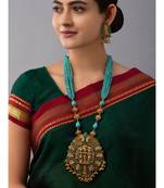 Brass Yellow Gold kundan Jewellery