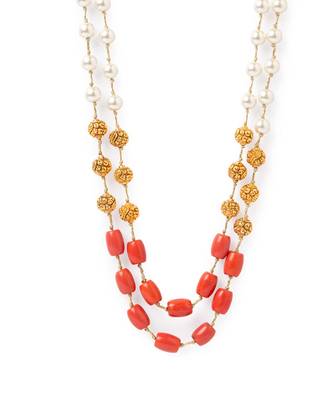 Brass Yellow Gold kundan Jewellery 2
