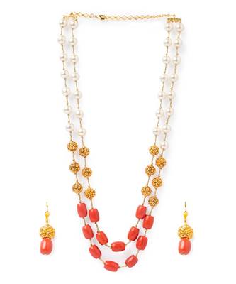 Brass Yellow Gold kundan Jewellery 3
