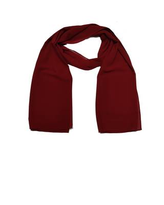 Premium Chiffon Hijab  Maroon 1