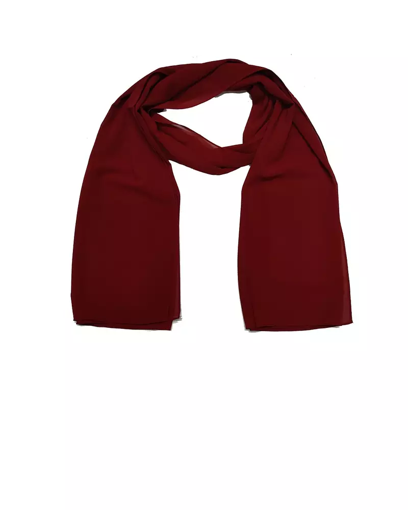 Premium Chiffon Hijab  Maroon