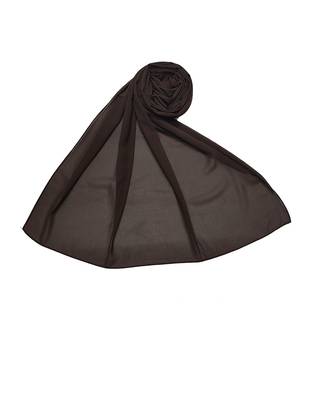 Premium Chiffon Hijab  Coffee 2