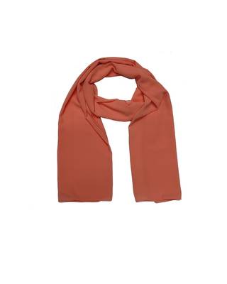 Premium Chiffon Hijab  Orange 1