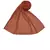 Premium Chiffon Hijab  Light Orange