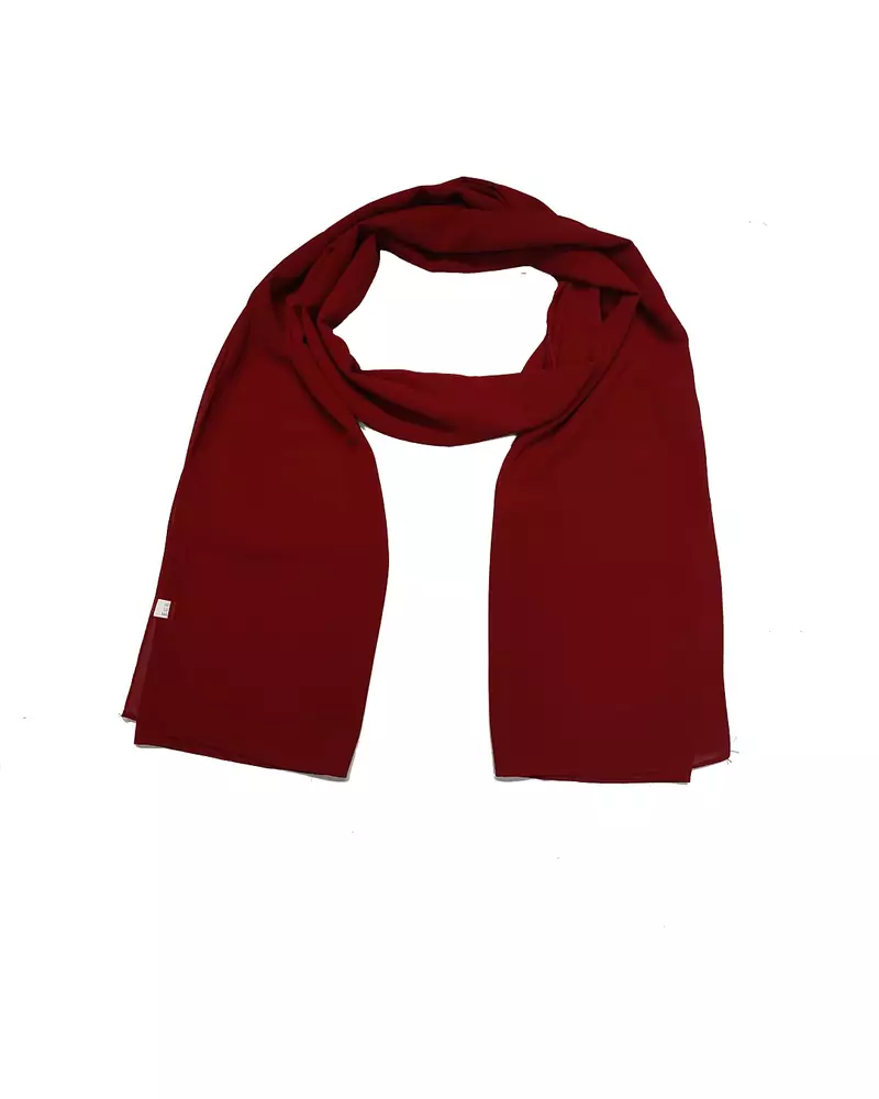 Premium Chiffon Hijab  Maroon