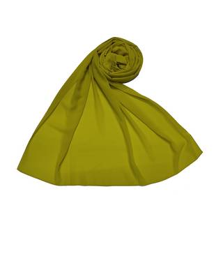 Premium Chiffon Hijab  Green 3