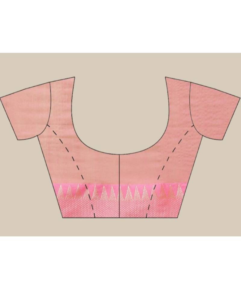 Handloom Cotton Temple border saree