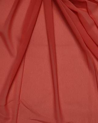 Premium Chiffon Hijab  Orange 4