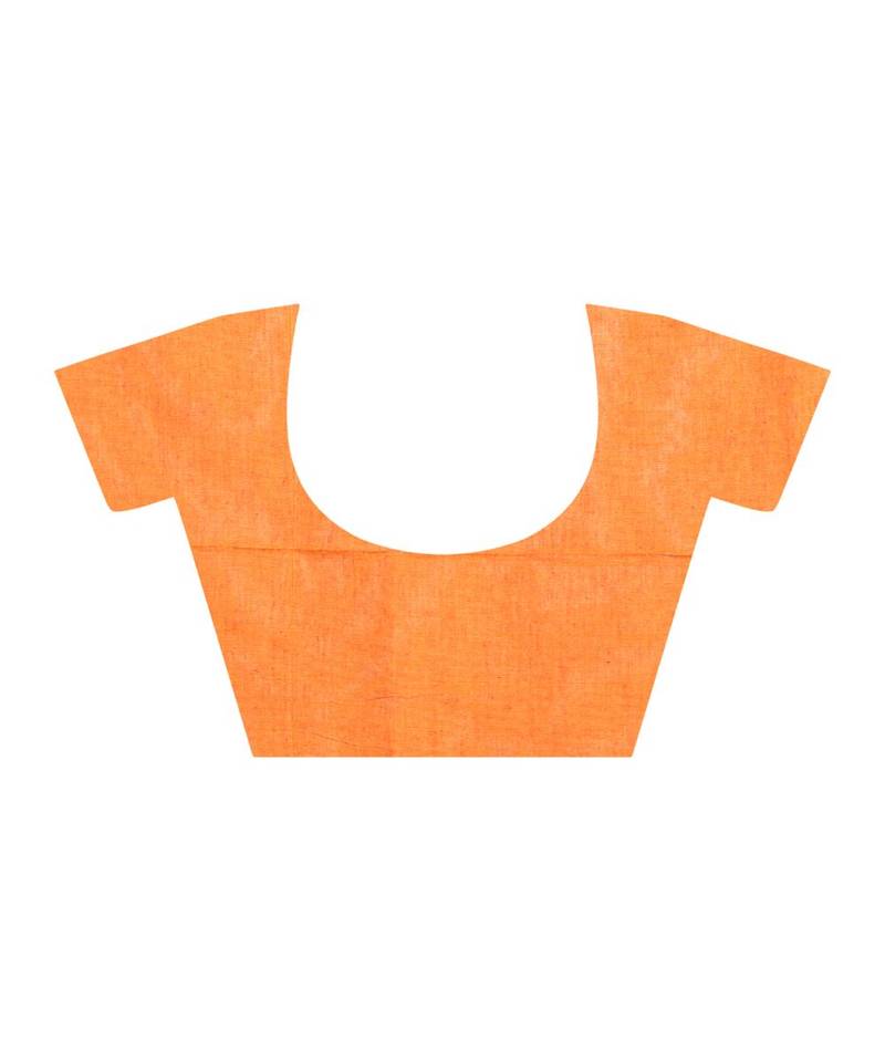 Handloom Multi-colour Cotton saree