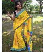 Handloom pure Khadi blend saree