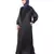 Nazneen Diamond Beads Front open Abaya