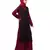 Nazneen Two Piece Diamond cut fully Beaded Front and Back Party Abaya