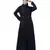 Nazneen Two Piece Diamond cut fully Beaded Front and Back Party Abaya