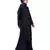 Nazneen Two Piece Diamond cut fully Beaded Front and Back Party Abaya