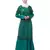 Nazneen Two Piece Butterfly sleeve Fully Beaded Abaya