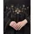 Nazneen Hand work across front Antique Brass  embroidery  Nida Kaftan