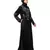 Nazneen stone hand work at front and sleeve A line Abaya