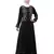 Nazneen front and Sleeve hand embroidered Party Abaya