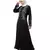 Nazneen front and Sleeve hand embroidered Party Abaya