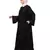 Nazneen Front Open Pleated embroidered Abaya