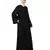 Nazneen Front Open Pleated embroidered Abaya