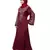 Nazneen Neck and Sleeve Resham Embroidered  A line Party Abaya