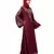 Nazneen Neck and Sleeve Resham Embroidered  A line Party Abaya