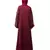 Nazneen Neck and Sleeve Resham Embroidered  A line Party Abaya