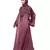 Nazneen Neck and Sleeve Resham Embroidered  A line Party Abaya