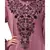 Nazneen Neck and Sleeve Resham Embroidered  A line Party Abaya