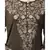 Nazneen Neck and Sleeve Resham Embroidered  A line Party Abaya
