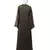 Nazneen Neck and Sleeve Resham Embroidered  A line Party Abaya