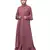 Nazneen Extra Jacket and frill at bottom front open Abaya