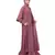 Nazneen Extra Jacket and frill at bottom front open Abaya