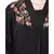 Nazneen Front to back Resham embroidery front open Abaya