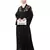 Nazneen Front to back Resham embroidery front open Abaya