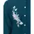 Nazneen Front Open Side embroidery  Contrast Button Abaya