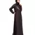Nazneen side  embroidery contrast piping Abaya