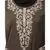 Nazneen Front and Sleeve Resham embroidered A line Abaya