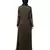 Nazneen Front and Sleeve Resham embroidered A line Abaya