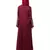 Nazneen Front and Sleeve Resham embroidered A line Abaya
