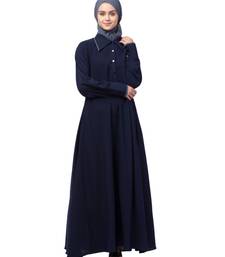 Nazneen Long Cuff and Collar executive Abaya