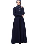 Nazneen Long Cuff and Collar executive Abaya