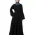 Nazneen Pleats and Beads with Bell sleeve  Abaya