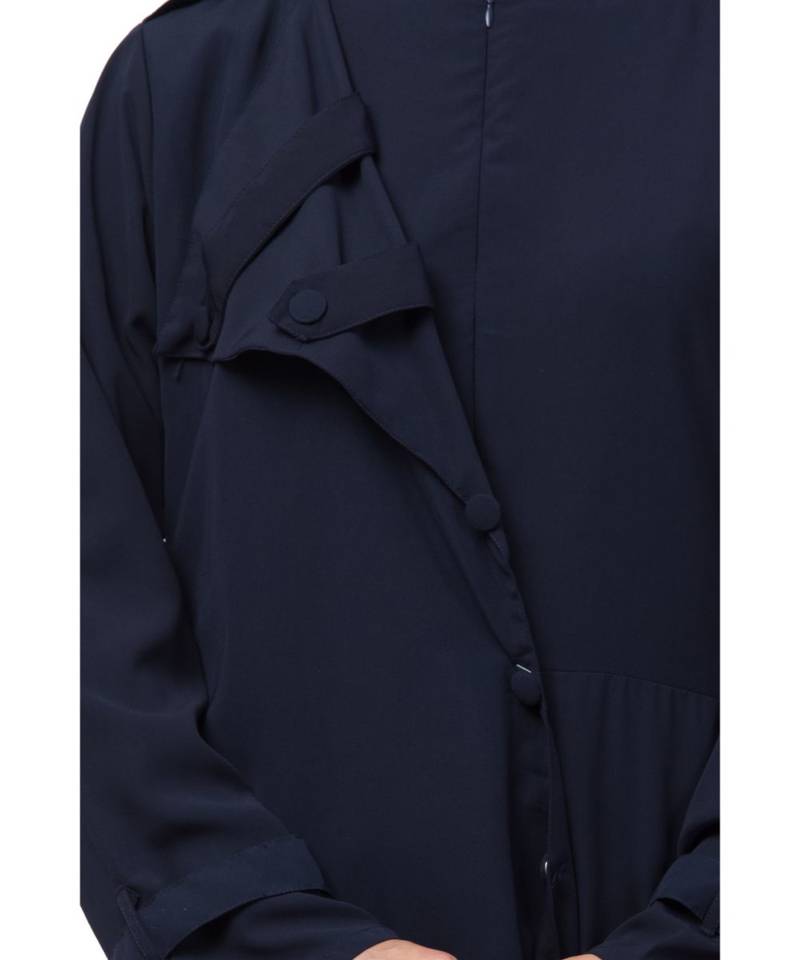 Nazneen extra Jacket style Panel Executive Abaya