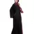 Nazneen Contrast Front & sleeve  Hand work Abaya