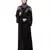 Nazneen Front to back Resham Embroidery Front Open  Abaya