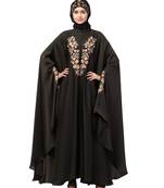 Nazneen Neck and Sleeve Embroidered Irani Kaftan