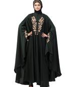 Nazneen Neck and Sleeve Embroidered Irani Kaftan