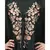 Nazneen Neck and Sleeve Embroidered Irani Kaftan